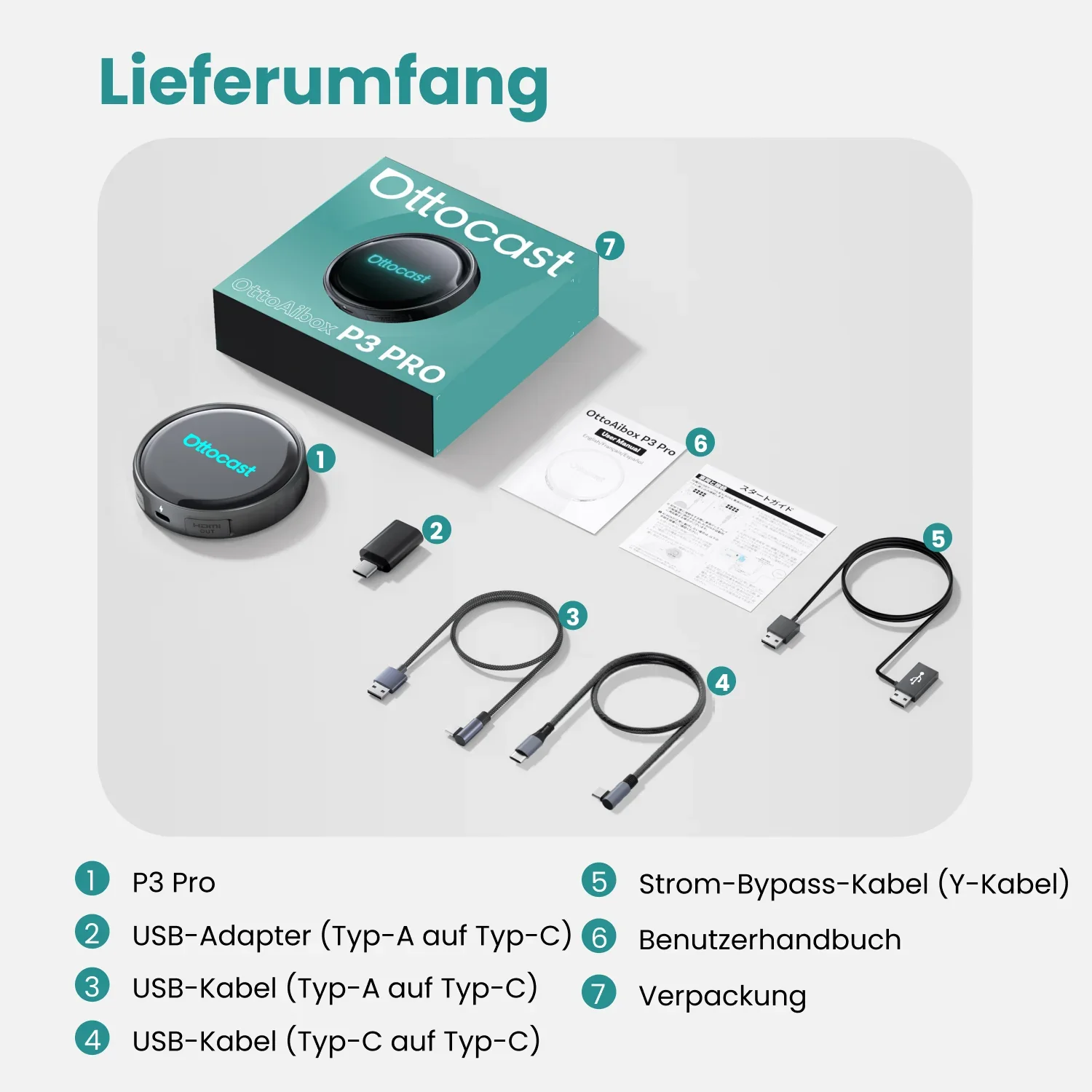 ⏳ 12-Stunden-Blitzangebot! Nicht verpassen! 💥OttoAibox® P3 Pro CarPlay AI Box - Image 11