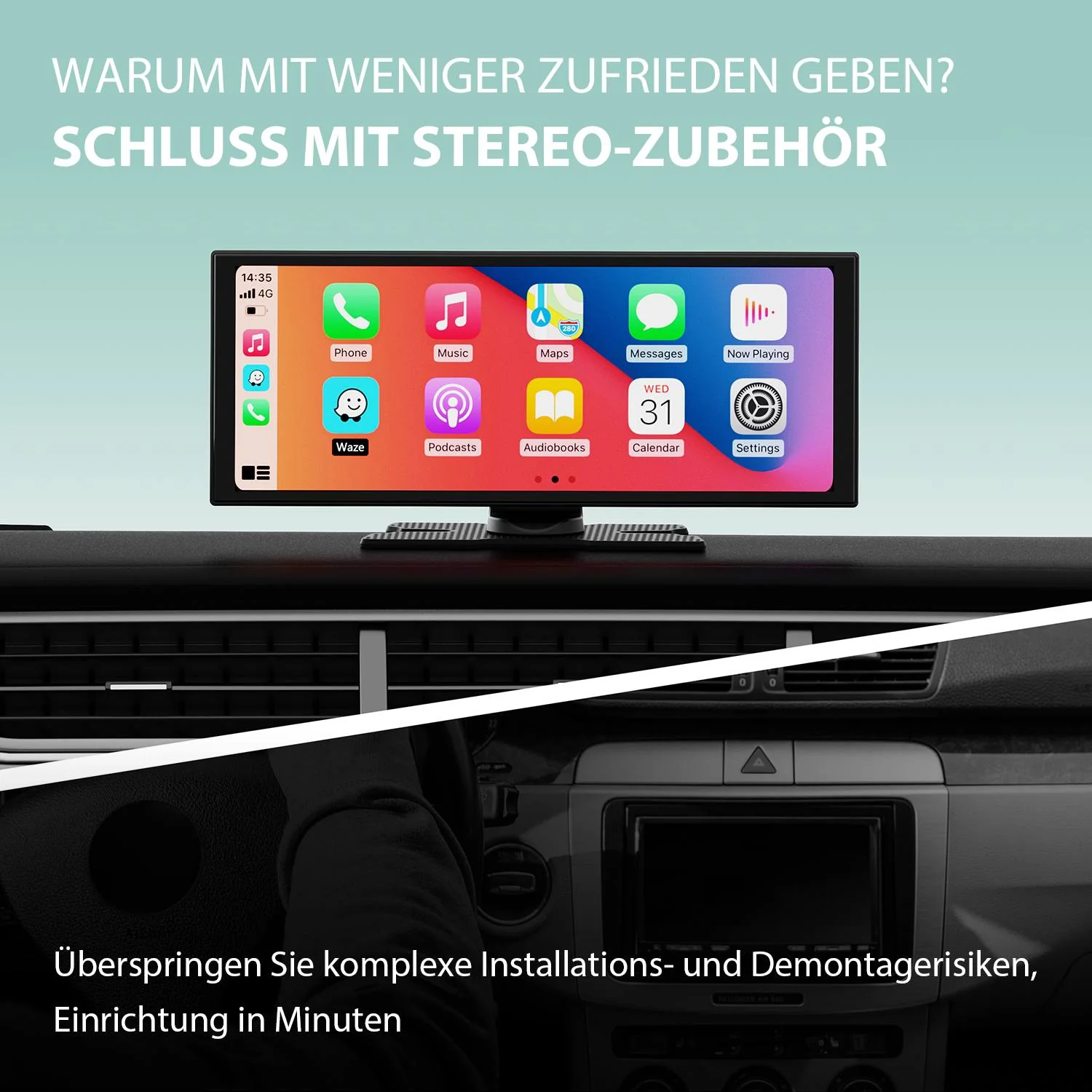 ⏳ 12-Stunden-Blitzangebot! Nicht verpassen! 💥Ottocast® Screen Flow Wireless CarPlay & Android Auto - Image 8