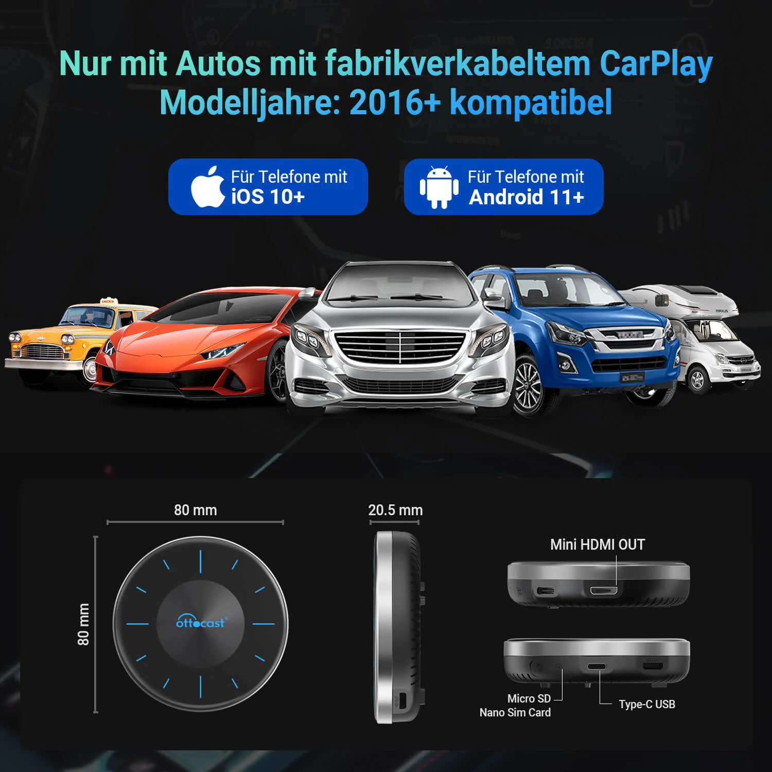 OttoAibox P3 CarPlay AI Box - Image 10