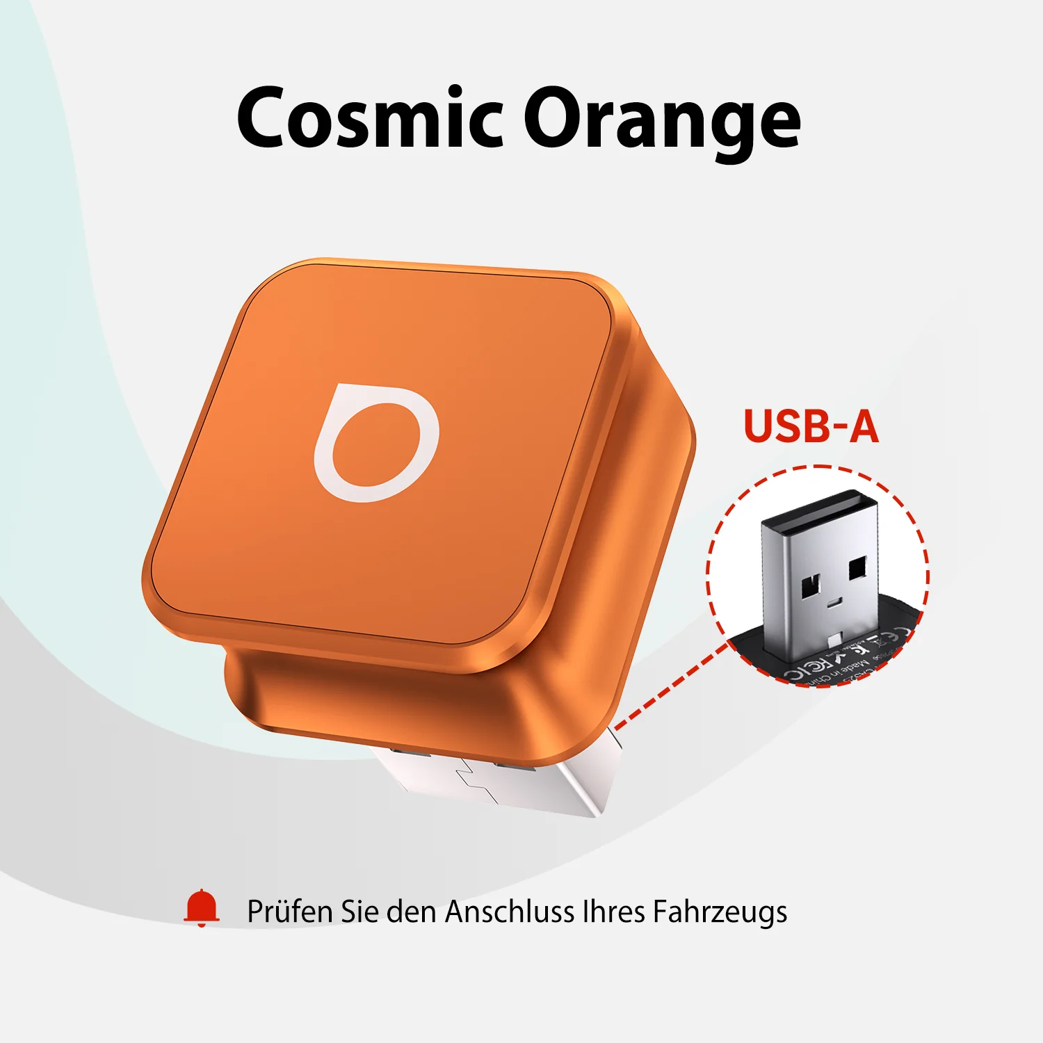 Ottocast® Mini Cube 3.0 Adapter – Cosmic Orange Sonderedition - Image 23