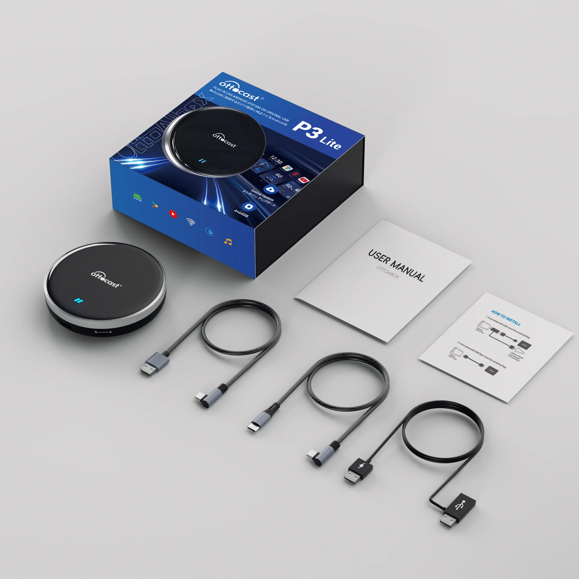 OttoAibox P3 Lite CarPlay AI Box - Image 9
