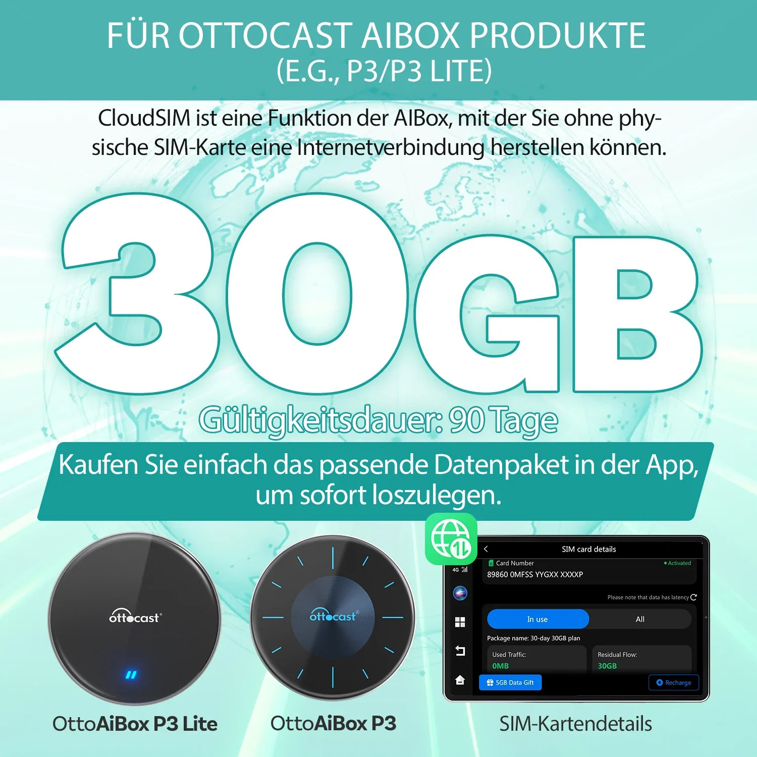 OTTOCAST® CloudSIM Datentarif - Image 8