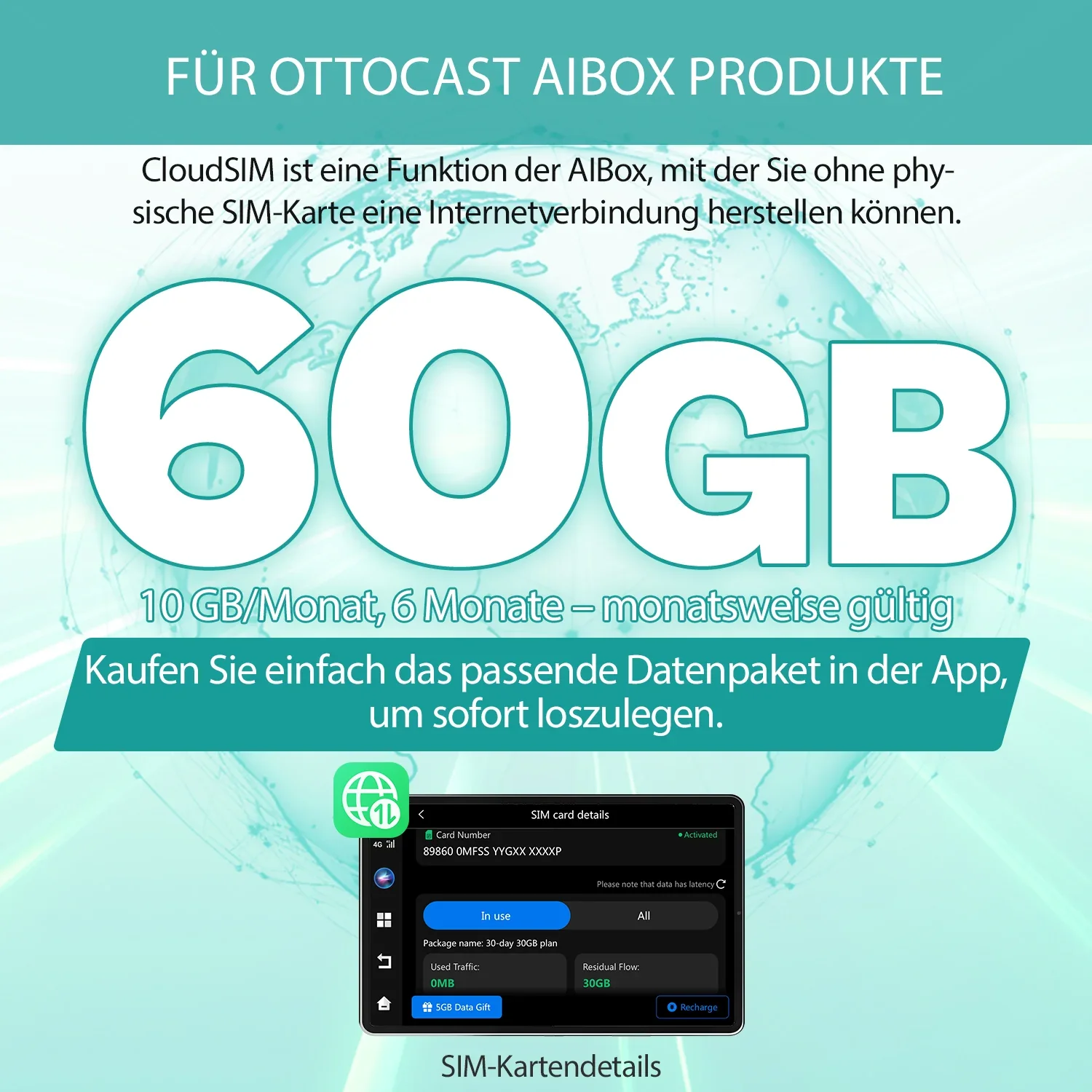 OTTOCAST® CloudSIM Datentarif - Image 9