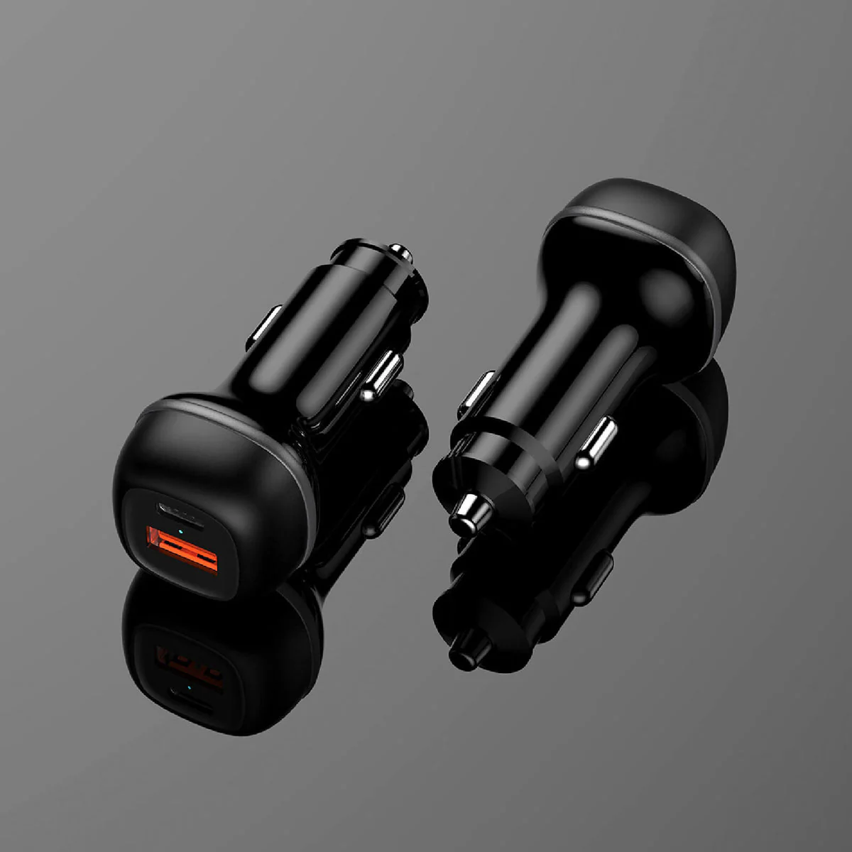 Schnellladegerät für Auto – Dual USB-C & USB-A - Image 4