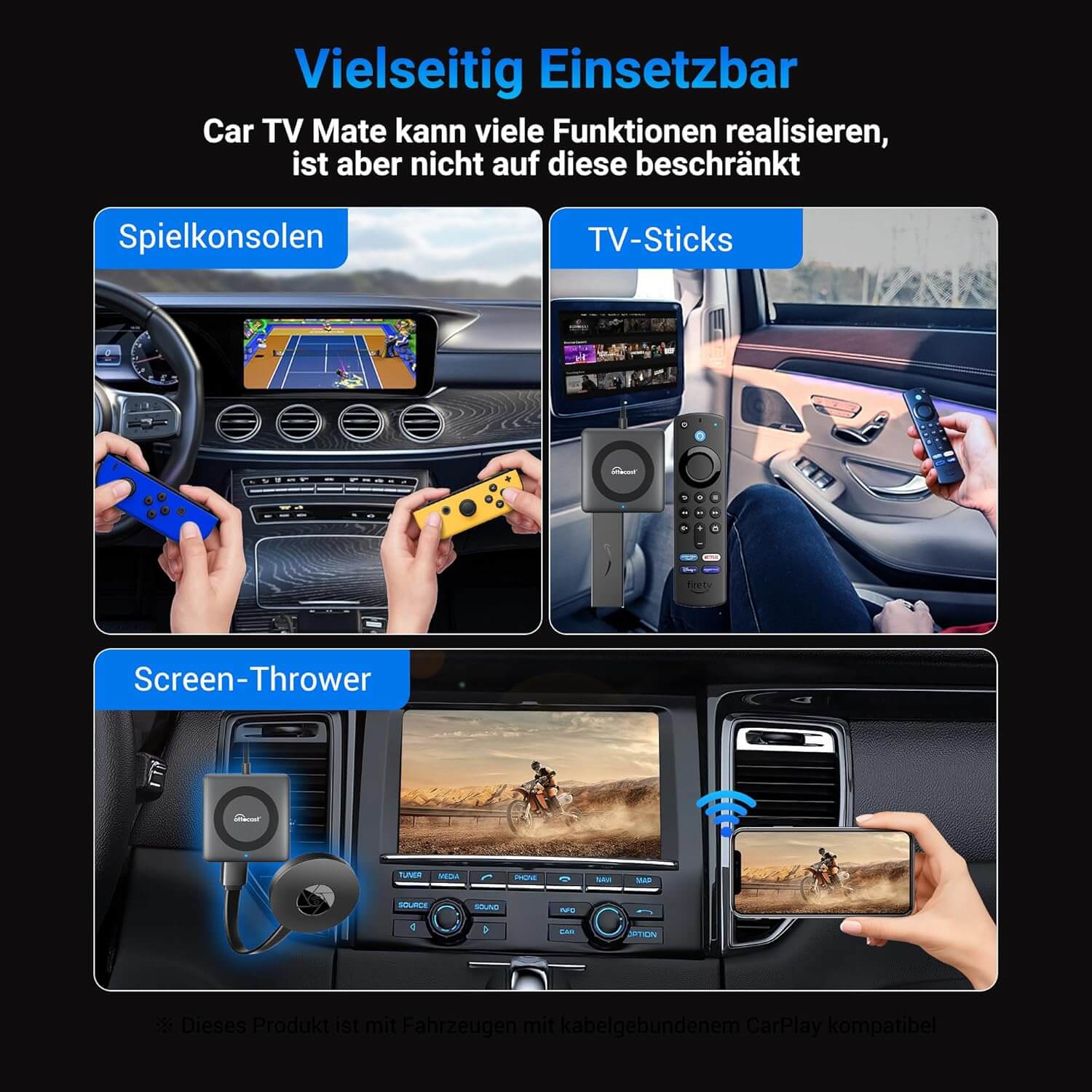 ⏳ 12-Stunden-Blitzangebot! Nicht verpassen! 💥Car TV Mate Pro - Image 8
