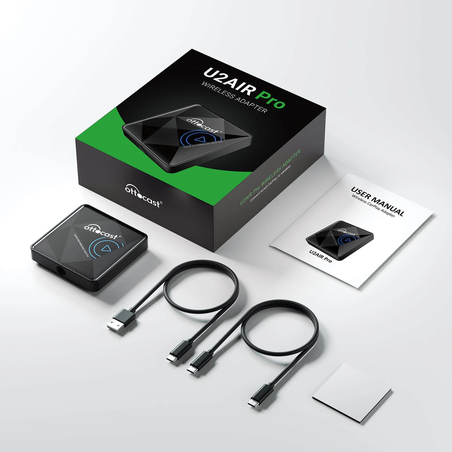 Ottocast® U2AIR Pro Wireless CarPlay Adapter - Image 14